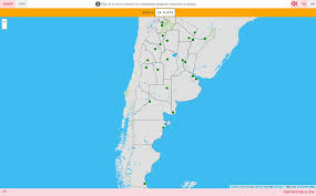 Mapa político de argentina provincias y capitales de la república argentina. Mapa Para Jugar Donde Esta Capitales De Argentina Mapas Interactivos