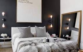 these dark accent walls break all the