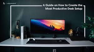 Computer desks come in all styles, shapes, and sizes. Best Desk Setup For Productivity With 8 Incredible Tips