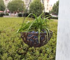 Cast Iron Hanging Baskets Round Wall