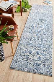 frost blue faded rug carpet capers