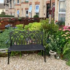 The April Garden Bench Seat In Antique
