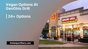 vegan options at genghis grill 2023