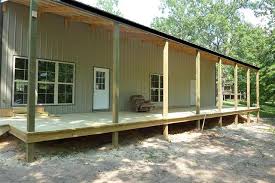 This is an interesting way to build a new house if you are low on budget, as traditional house construction is very expensive. Pole Barn House Plans