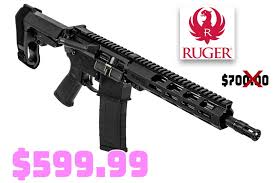 ruger ar 556 pistol with carbine gas