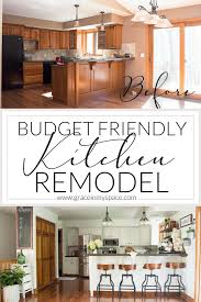 kitchen remodel on a budget the