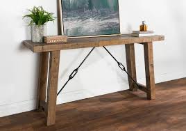 Nautical Rustic Reclaimed Wood Console
