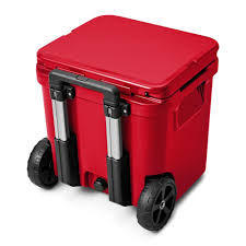 yeti roa 48 wheeled cooler rescue red