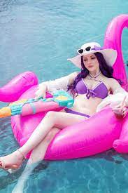 Pool party caitlyn cosplay