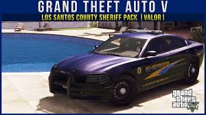 Non els 2018 dodge charger for fivem by atlantic modifications. Gta V Los Santos County Sheriff Pack Valor Youtube