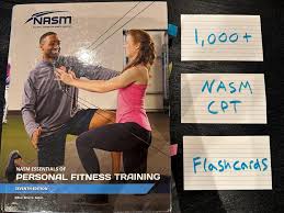 free nasm cpt exam flashcards 1000
