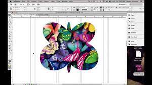 in indesign using the ellipse tool