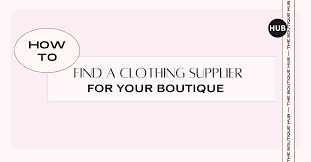 clothing supplier for your boutique