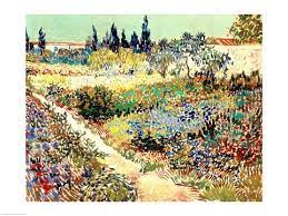 The Garden At Arles 1888 Fine Art