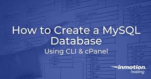 how to create a mysql database in cli