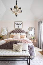 rose gold and pink bedroom ideas