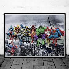 Marvel Anime Canvas Painting Poster