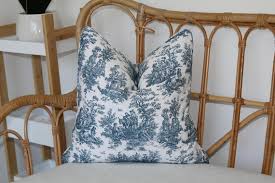 Buy English Garden Cushion Covers Blue
