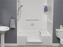 It does not allow for water seepage because of strong construction. Bath Tub Shower Kit Bathroom Glass Door