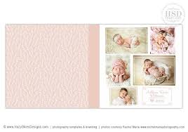 Newborn Baby Photoshop Photo Book Album Template For Photographers