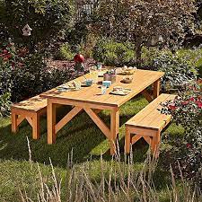 Sy Picnic Set Woodworking Plan