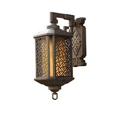 retro frosted glass wall light outdoor