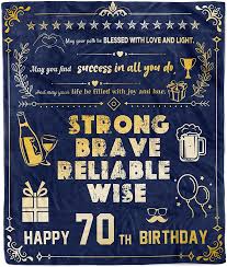 70th birthday gifts for men 70th