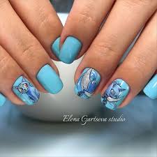 So when colors like white, light brown and blue are combined to create this beautiful beachy nail art in this way, it brings peace and relaxation. 65 Blue Nail Art Ideas Nenuno Creative