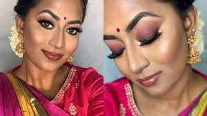 glam traditional makeup look