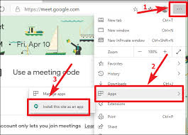 Being a google product, however, there is no desktop app for the service, unlike microsoft teams and zoom for example, which both have dedicated clients. How To Install Google Meet As An App On Windows 10 All Things How