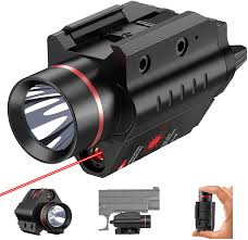 red beam pistol laser light combo with