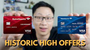 50,000 bonus points (worth $500) when you make at least $3,000 in purchases within 90 days of account opening. Bank Of America Historic High Offers Cash Rewards 200 And Travel Rewards 25k Asksebby