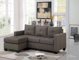 phelps brownish gray reversible sofa