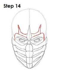 One is the brother of the younger one. How To Draw Scorpion From Mortal Kombat Kombatguide