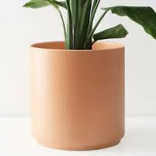 Glazed ceramic pottery planters, flower pots, for decorative indoor or outdoor container gardening and interior home decorating ideas. Large Plant Pot Modern Planter Ceramic Indoor Outdoor Flower Pot In 3 Sizes Ebay