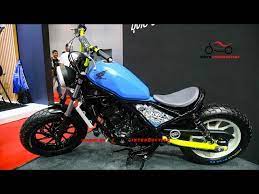 honda rebel 300 bobber official at