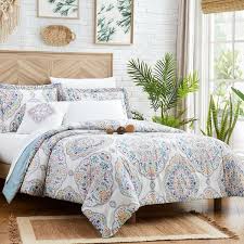 Queen Cotton Blend Comforter Bed Set