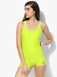 Reebok Green Swimming Swimsuit