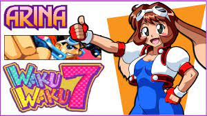 Waku Waku 7 - Arina - Arcade Gameplay - Story Mode - YouTube