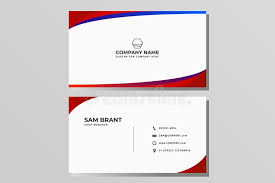 What is name on card. Modern Business Card Name Card Design Template Stock Vector Illustration Of Corporate Banner 124163866