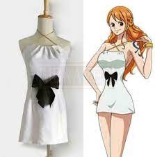 One Piece Movie Gold Nami Cosplay White Dress Customize | eBay