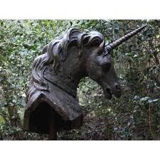 Unicorn Head Sculpture For The
