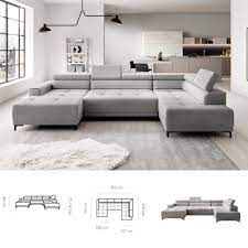 Bmf Hugo Xl Modern Corner Sofa