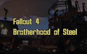With broken steel, the main quest of fallout 3 will have to be completed before the new story unfolds. Fallout 4 Brotherhood Of Steel Faction Guide Eip Gaming