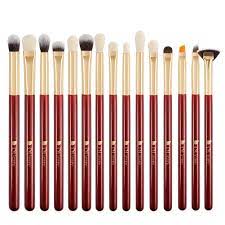 ducare clic red 15 in 1 eye brushes set