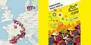 the tour de france 2022 race route on