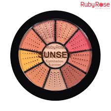 round shadow palette sunset ruby rose