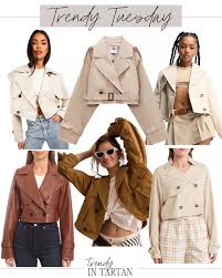 Cropped Trench Coat Trench Coat Outfit
