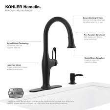kohler hamelin single handle pull down