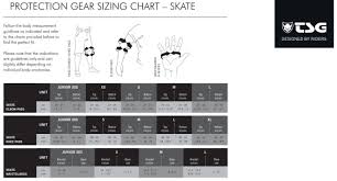 Tsg Size Chart Rollerderbyheaven
